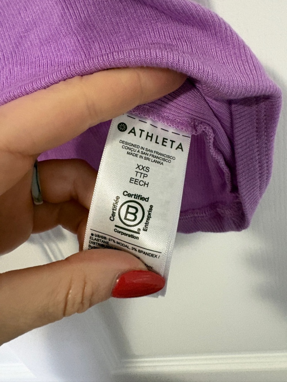 Athleta Ease in Rib Tank - Picture 3 of 5